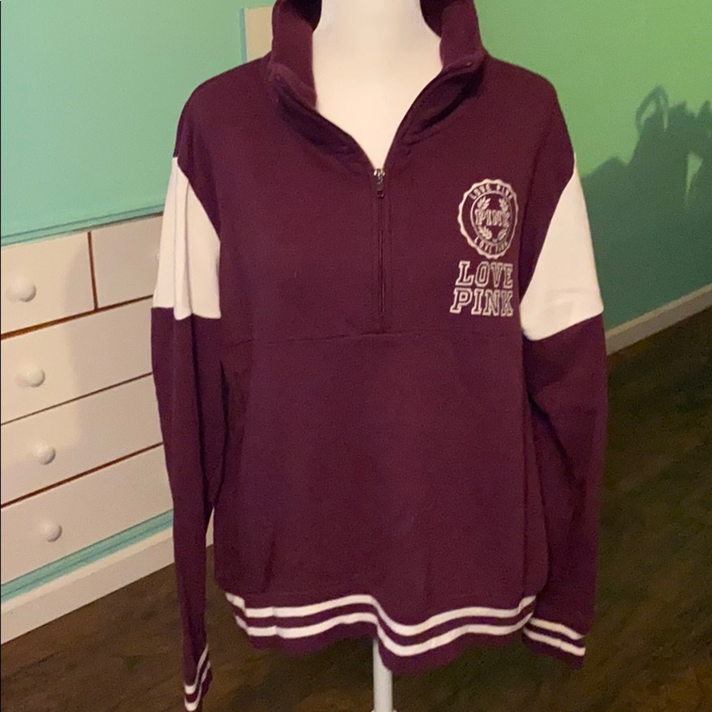 Pink Half Zip-Up - image 1